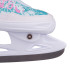 Patins 3 en 1 ajustables avec châssis incliné - lames à glace / roulettes / rollers