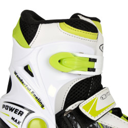 Patins/lames à roulettes et glace 2 en 1- vert