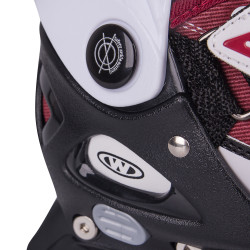 Patins 2-en-1 - Lames à roulettes et à glace - Rouge