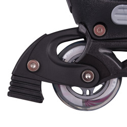 Patins 2-en-1 - Lames à roulettes et à glace - Rouge