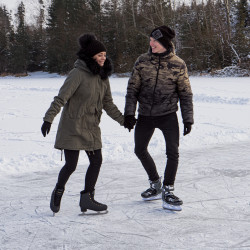 Patins à roulettes 2-en-1 - Patins à glace adaptables et ajustables