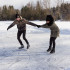 Patins à roulettes 2-en-1 - Patins à glace adaptables et ajustables
