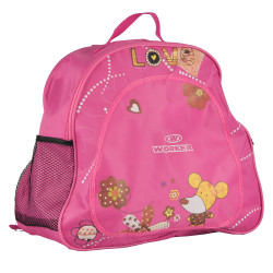 Pack complet de rollers avec protections pour enfants - rose