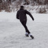 Patins à roulettes et patins à glace 2-en-1 - Rollers confortables