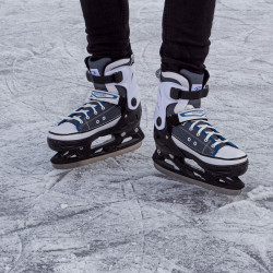 Patins à roulettes et patins à glace 2-en-1 - Rollers confortables