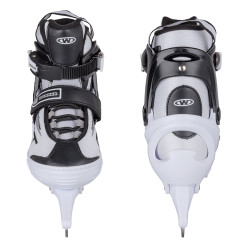 Patins à roulettes ajustables - Patins à glace réglables unisexes
