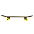 Skateboard en érable chinois - look Psypunk  l 79 x l 20 cm