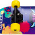 Skateboard en érable chinois - look Psypunk  l 79 x l 20 cm