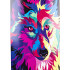 Skateboard en érable russe - look Psydog  l 79 x l 20 cm