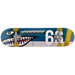 Skateboard antidérapant pour le street riding - Planche à roulettes 31"