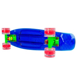 Penny Board pour adolescents avec roues lumineuses LED - adapté à la ville