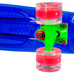 Penny Board pour adolescents avec roues lumineuses LED - adapté à la ville