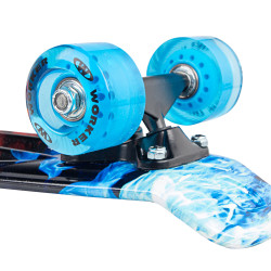 Mini Penny Board coloré au design original - antidérapant