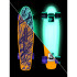 Penny board phosphorescent - planche en bois 57,2 x 16 cm