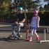 Longboard électrique avec télécommande Bluetooth - Noir et Orange