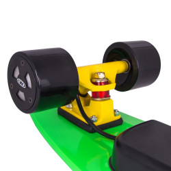 Longboard électrique avec télécommande Bluetooth - Noir et Orange