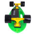 Longboard électrique avec télécommande Bluetooth - Noir et Orange