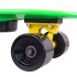 Longboard électrique à télécommande Bluetooth - Jaune et Vert