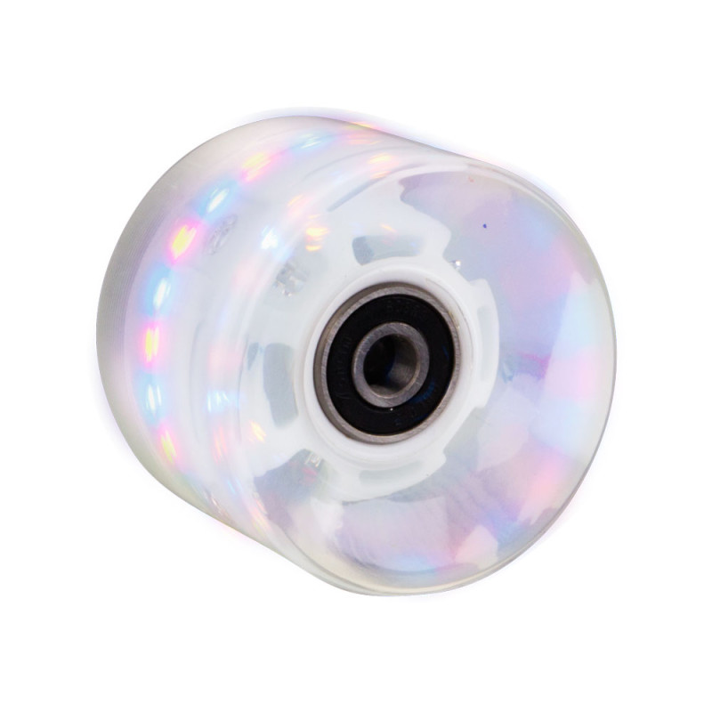 Roue de penny board lumineuse LED - 60x45mm - Plusieurs coloris