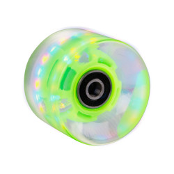 Roue de penny board lumineuse LED - 60x45mm - Plusieurs coloris