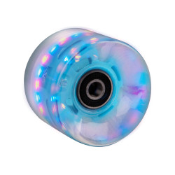 Roue de penny board lumineuse LED - 60x45mm - Plusieurs coloris