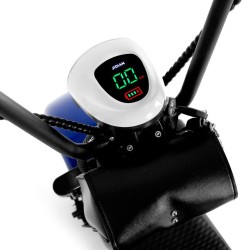 Scooter bleu à propulsion électrique Big Boss
