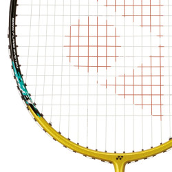 Raquette de badminton légère et rapide pour des performances optimales - doré