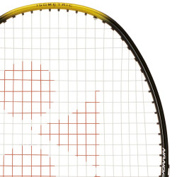 Raquette de badminton légère et rapide pour des performances optimales - doré