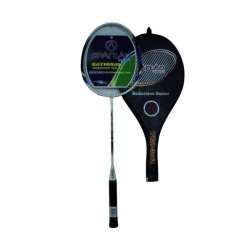 Raquette de badminton premium avec housse de transport - cadre en aluminium
