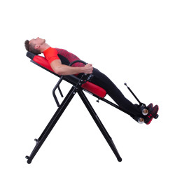 Table d'inversion chauffante et pliable pour les sportifs de haut niveau - 250 x 100 x 250 cm