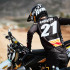 Maillot de motocross ample et anti transpirant - Noir et jaune - S au 2XL