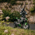 Pantalon moto en cuir pour homme avec protections extrêmes - plusieurs coloris disponibles