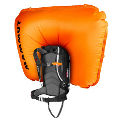 Sac à dos anti avalanche avec airbag et multipoches - 30 litres - noir