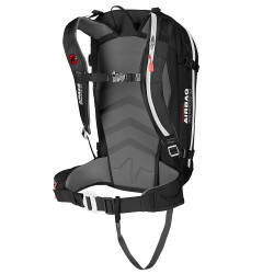 Sac à dos anti avalanche avec airbag et multipoches - 30 litres - noir