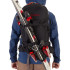Sac à dos anti avalanche avec airbag et multipoches - 30 litres - noir