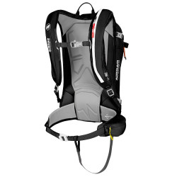 Sac à dos anti avalanche avec airbag et multipoches - 30 litres - gris