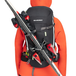 Sac à dos d'avalanche avec airbag amovible - 30 litres - graphite