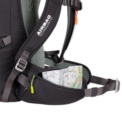 Sac à dos d'avalanche avec airbag amovible - 30 litres - graphite