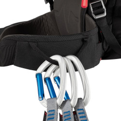 Sac à dos d'avalanche avec airbag amovible et mousquetons - 45 litres