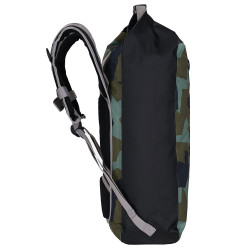 Sac à dos étanche et compact de moto et quatre roues de 30 litres - couleur Camo Army