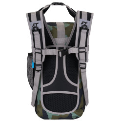 Sac à dos étanche et compact de moto et quatre roues de 30 litres - couleur Camo Army