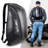 Sac à dos de moto avec coque de protection