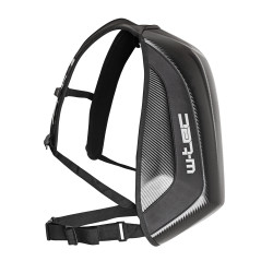 Sac à dos de moto étanche avec rangements ergonomique - coque en carbone