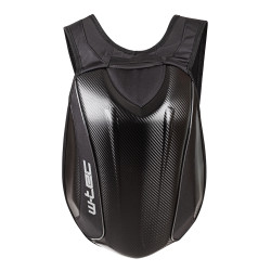 Sac à dos de moto étanche avec rangements ergonomique - coque en carbone