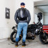 Sac à dos de moto étanche avec rangements ergonomique - coque en carbone