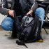 Sac à dos de moto étanche avec rangements ergonomique - coque en carbone