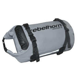 Sac de moto imperméable et ergonomique à roulettes - 30 litres - gris