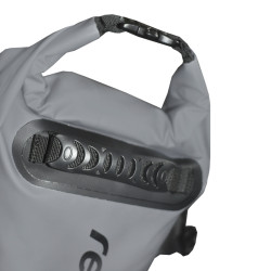 Sac de moto imperméable et ergonomique à roulettes - 30 litres - gris