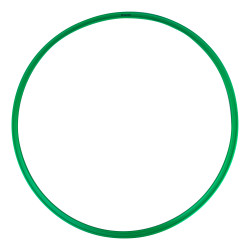 Cerceau en plastique vert