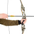 Arc recourbé pliant en fibre de verre pour archers professionnels - 40 lbs.